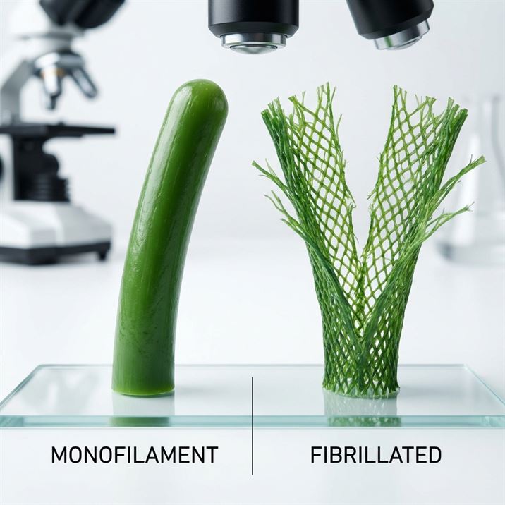 تفاوت الیاف مونوفیلامنت و فیبریلیت در عملکرد بازیکنان